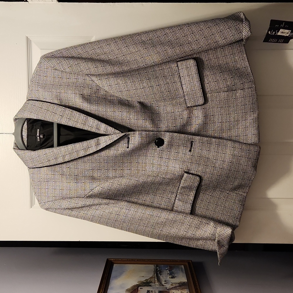 Le Suit Separates black/grey suit jacket